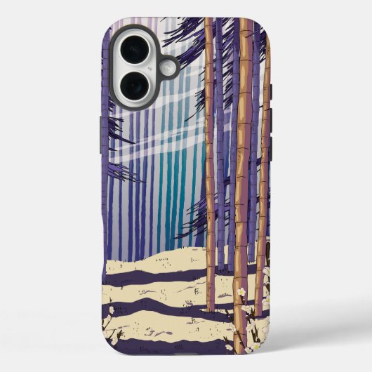 Bamboo Forest Case-Mate iPhone Hülle (Rückseite)