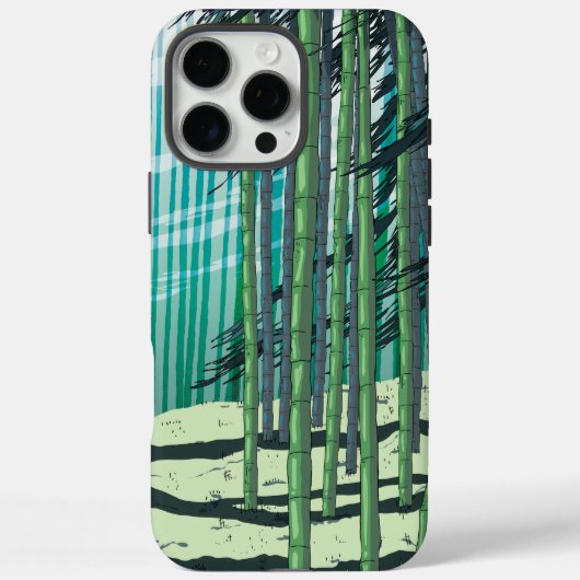 Bamboo Forest Case-Mate iPhone Hülle (Rückseite)