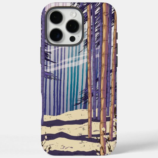 Bamboo Forest Case-Mate iPhone Hülle (Rückseite)