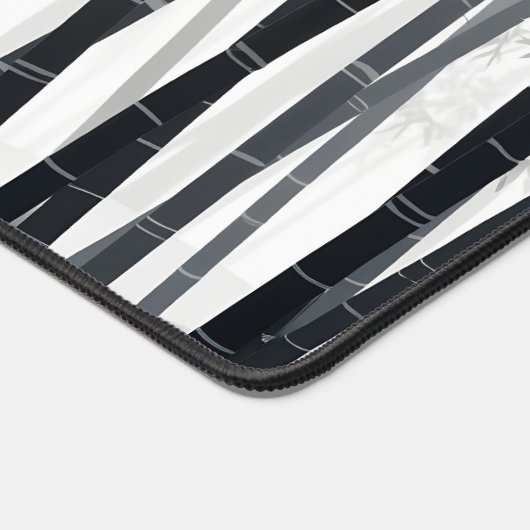 Bamboo Forest Computer Pad Schreibtischunterlage (Ecke)