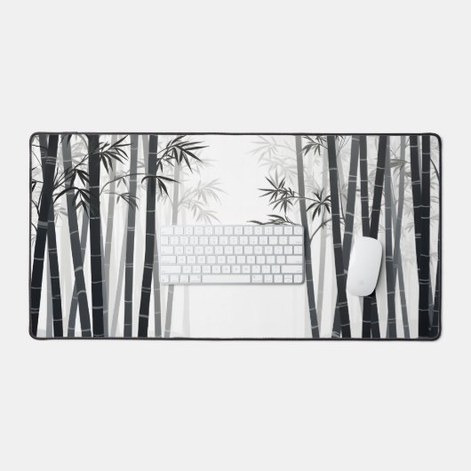 Bamboo Forest Computer Pad Schreibtischunterlage (Tastatur & Maus)