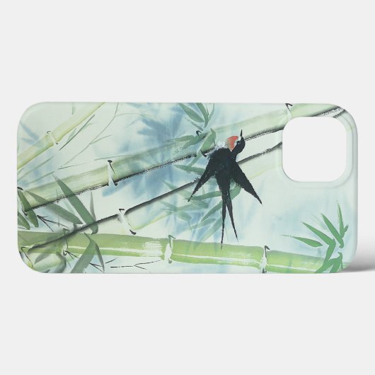 Bamboo Forest - grüner Fall Mate iPhone Case (Rückseite (Horizontal))
