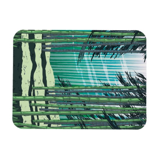 Bamboo Forest Magnet (Horizontal)