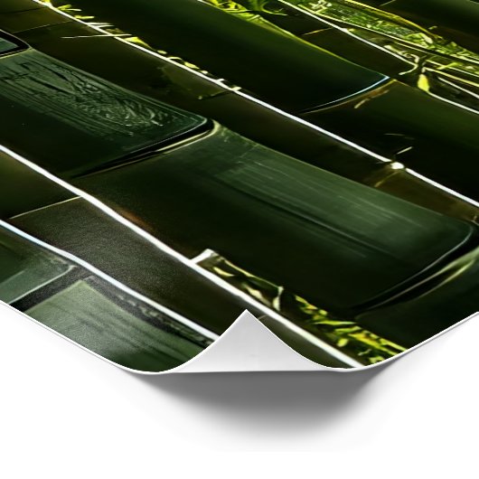 Bamboo Forest Poster (Ecke)