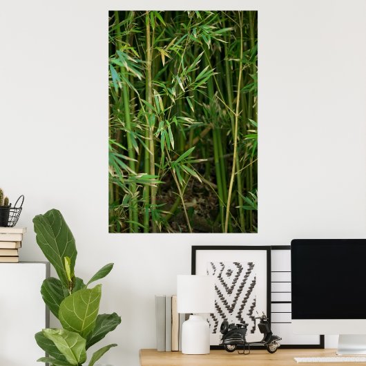 Bamboo Forest Poster (Heimbüro)