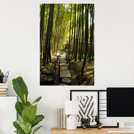 Bamboo Forest Poster (Heimbüro)
