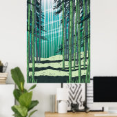 Bamboo Forest Poster (Heimbüro)