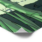 Bamboo Forest Poster (Ecke)