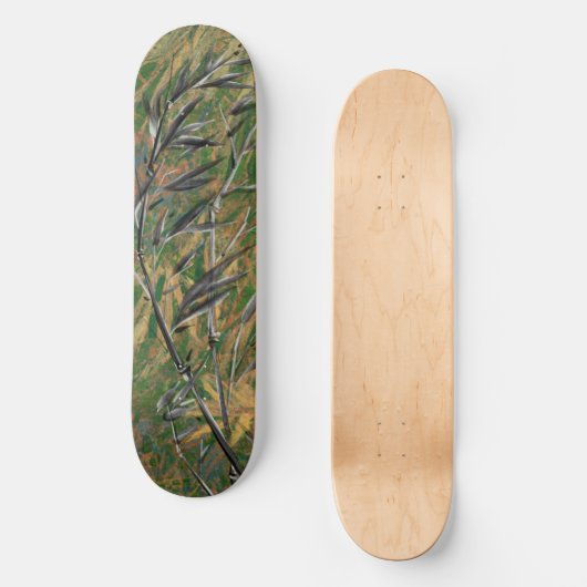 Bamboo forest skateboard (Vorderseite)