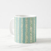 Bamboo Forest Stripe - Jade Breeze Mug Kaffeetasse (Vorderseite Links)