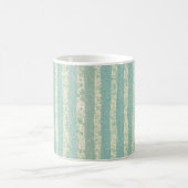 Bamboo Forest Stripe - Jade Breeze Mug Kaffeetasse (Mittel)