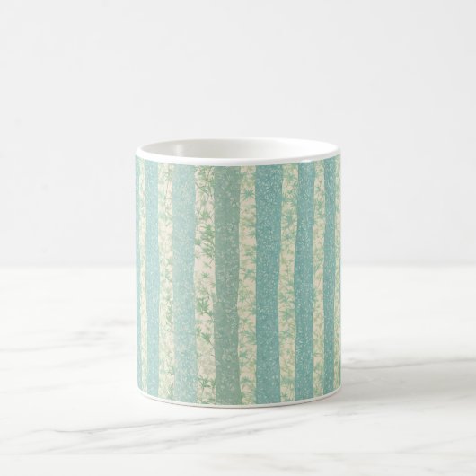 Bamboo Forest Stripe - Jade Breeze Mug Kaffeetasse (Mittel)