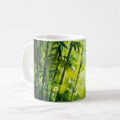 Bamboo Forest Watercolor Kaffeetasse (Vorderseite Links)