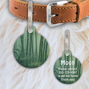 Bamboo Forest with River Haustiermarke