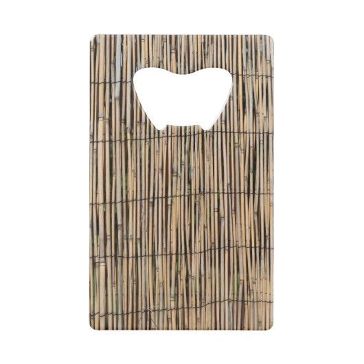 Bamboo Geldbeutel Flaschenöffner (Vorderseite)