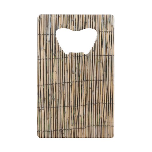 Bamboo Geldbeutel Flaschenöffner (Rückseite)