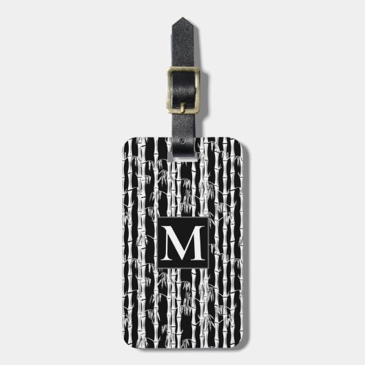 Bamboo Gepäckanhänger (Vorderseite vertikal)