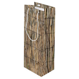 Bamboo Geschenktüte Für Weinflaschen