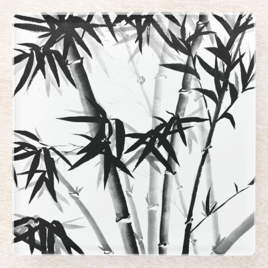 Bamboo Glasuntersetzer (Vorderseite)