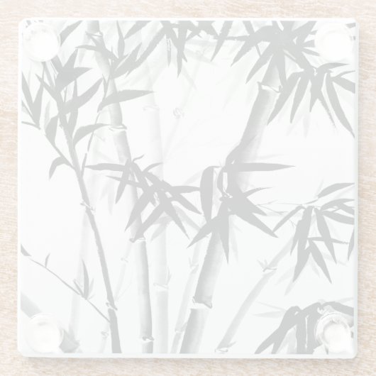 Bamboo Glasuntersetzer (Rückseite)