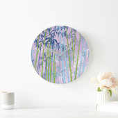 Bamboo Große Wanduhr (Zuhause)