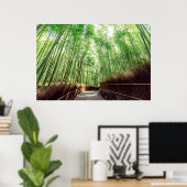 Bamboo Grove | Arashiyama, Kyoto, Japan Poster (Heimbüro)