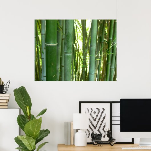 Bamboo Grove Poster (Heimbüro)