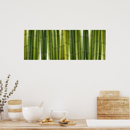Bamboo Grove Poster (Küche)
