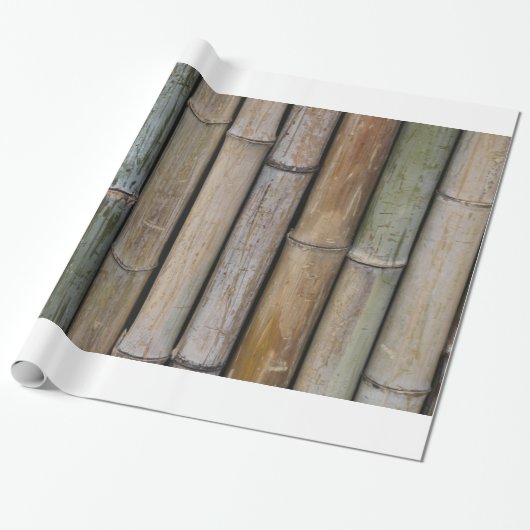 Bamboo Hintergrund Geschenkpapier (Ungerollt)