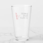 Bamboo House of Dolls Pint Glas (Rückseite)