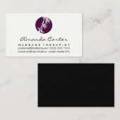 Bamboo Icon Visitenkarte (Vorne/Hinten)