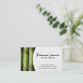 Bamboo II Visitenkarte (Stehend Vorderseite)