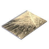 Bamboo im Sepia-Notebook Notizblock (Linke Seite)