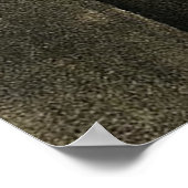 Bamboo in Mist: Zen Ink-Wash Elegance Poster (Ecke)