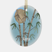 Bamboo Keramik Ornament (Rechts)