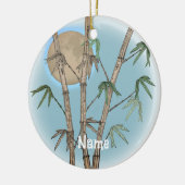 Bamboo Keramik Ornament (Links)