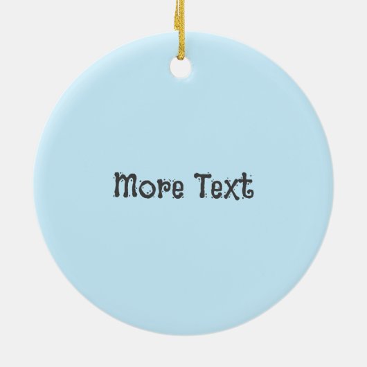 Bamboo Keramik Ornament (Hinten)