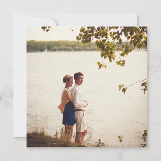 Bamboo Lattice Save the Date (Rückseite)