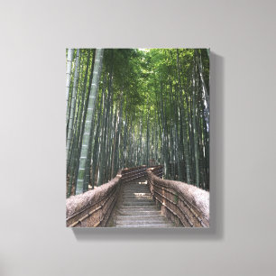 Bamboo-Leinwand Kyoto Japan Leinwanddruck