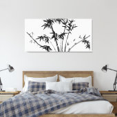 Bamboo Leinwanddruck (Insitu (Schlafzimmer))