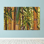 Bamboo Leinwanddruck (Insitu (Holzboden))