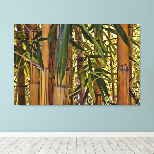 Bamboo Leinwanddruck (Insitu (Holzboden))