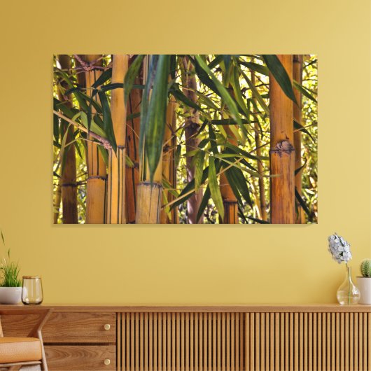Bamboo Leinwanddruck (Insitu (Wohnzimmer))