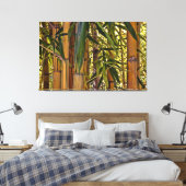 Bamboo Leinwanddruck (Insitu (Schlafzimmer))