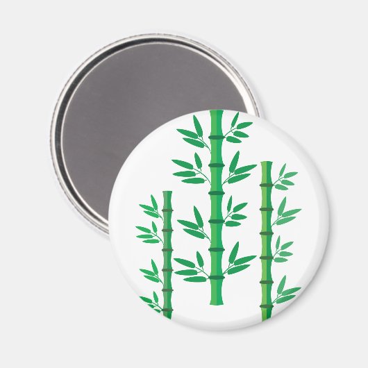 Bamboo Magnet (Vorderseite/Rückseite)