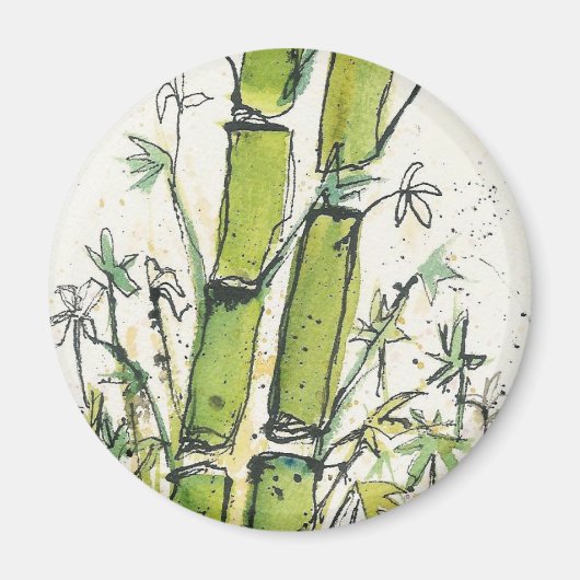 Bamboo Magnet (Vorne)