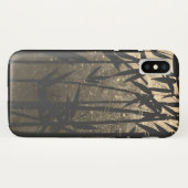 Bamboo Marble Sepia Case-Mate iPhone Hülle (Rückseite (Horizontal))