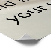 Bamboo Massage Leg Poster (Ecke)