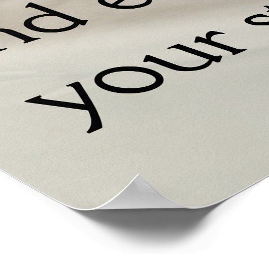 Bamboo Massage Leg Poster (Ecke)