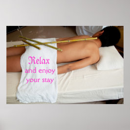 Bamboo-Massage Poster
